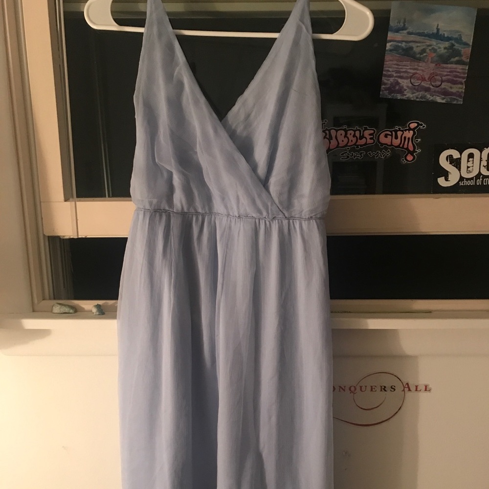 Light blue summer dress